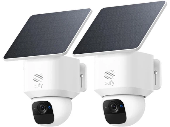 Wireless Outdoor Security Camera, 2 Pack — Security Camera, eufy