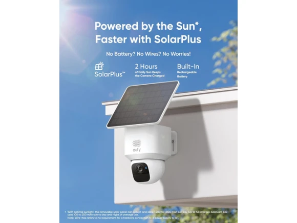 Wireless Outdoor Security Camera, 2 Pack — Security Camera, eufy