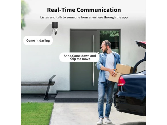 Wireless Outdoor Security Camera Set, 2 Cameras — Security Camera, SEHMUA