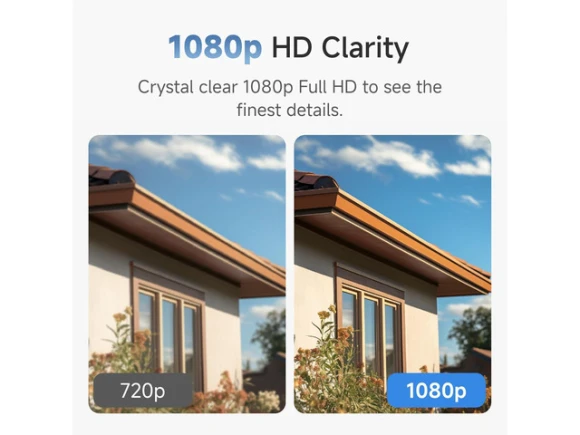 Wireless Outdoor Security Camera — Security Camera, Noorio