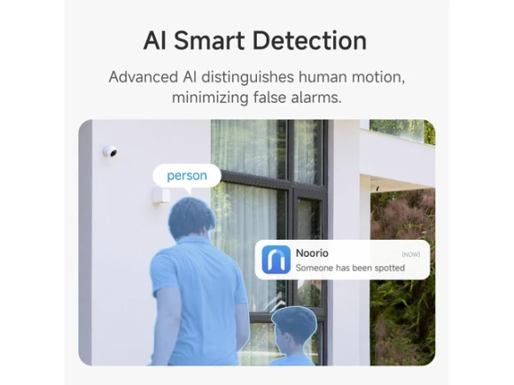 Wireless Outdoor Security Camera — Security Camera, Noorio
