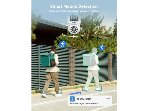 Wireless Security Camera System — Security Camera, Hiseeu