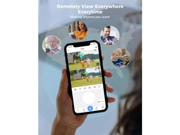 Wireless Security Camera System — Security Camera, Hiseeu