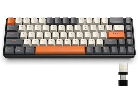 60% Wireless Mechanical Keyboard — Bluetooth Keyboard, MAGIC-REFINER