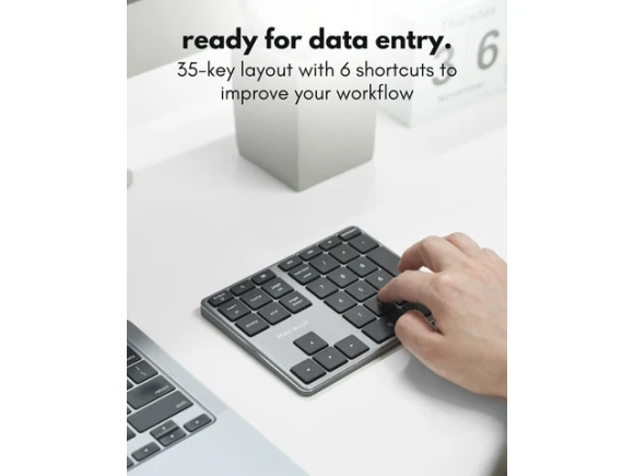 Bluetooth Numeric Keypad — Bluetooth Keyboard, Macally