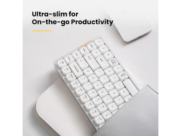 Flow Black Phantom Mechanical Keyboard — Bluetooth Keyboard, Lofree