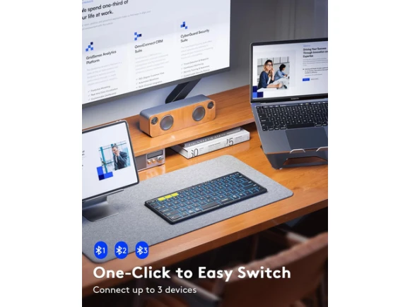 Full-Size Foldable Bluetooth Keyboard — Bluetooth Keyboard, Samsers