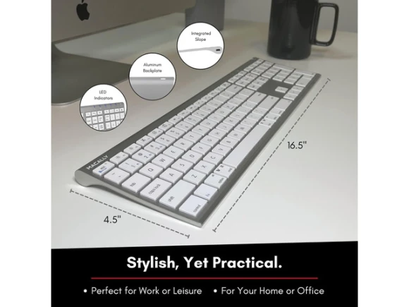 Wireless Bluetooth Keyboard for Mac — Bluetooth Keyboard, Macally