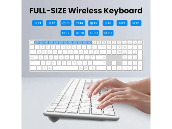 Wireless Bluetooth Keyboard — Bluetooth Keyboard, TAURKENAM
