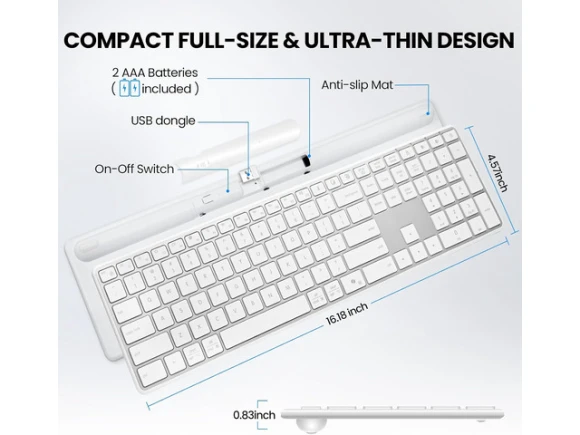 Wireless Bluetooth Keyboard — Bluetooth Keyboard, TAURKENAM