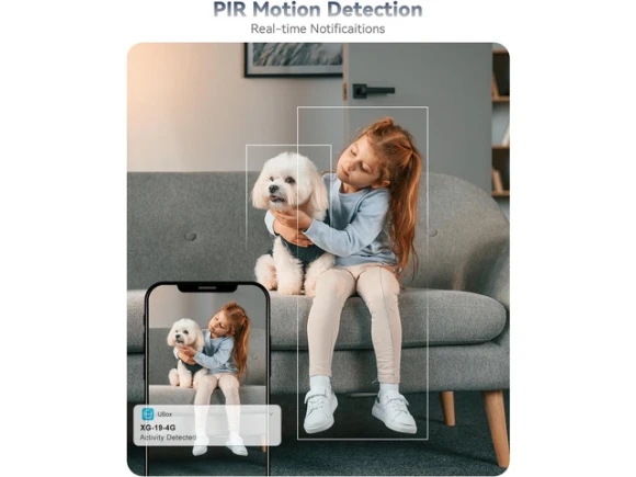 2K Cellular Security Camera — Security Camera, Xega
