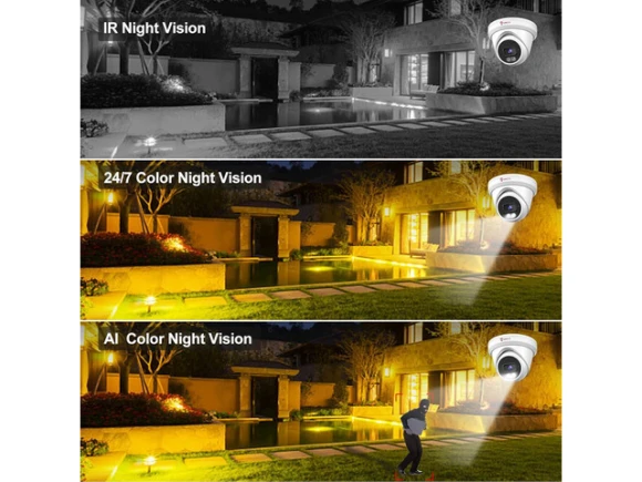 5MP IP Turret Camera — Security Camera, Anpviz