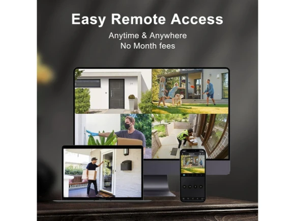 5MP IP Turret Camera — Security Camera, Anpviz