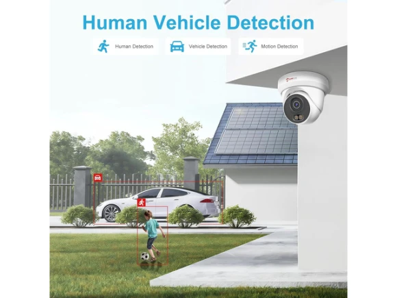 6 MP 3K Turret PoE IP Camera — Security Camera, Anpviz