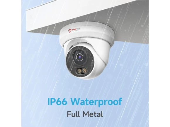 6 MP 3K Turret PoE IP Camera — Security Camera, Anpviz
