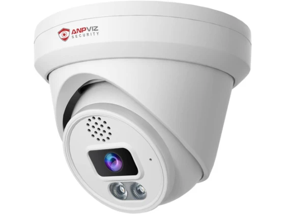 6MP Outdoor PoE Turret Surveillance Camera — Security Camera, Anpviz