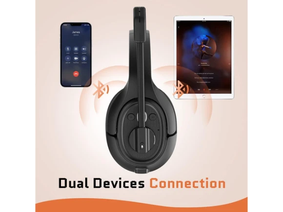 Bluetooth Headset — Wireless Earbuds, EKSA