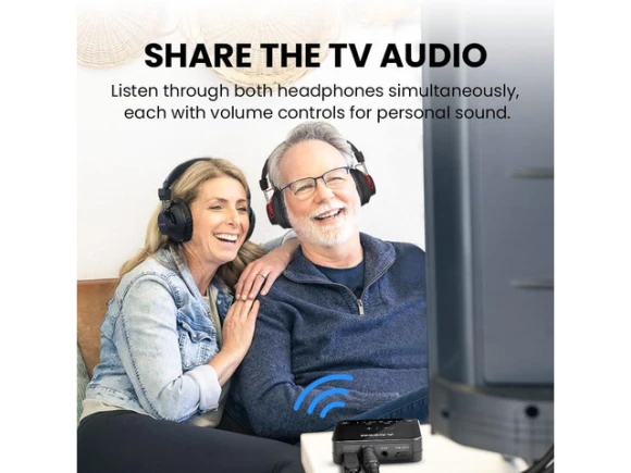 Bluetooth Wireless Headphones for TV — Wireless Earbuds, Avantree