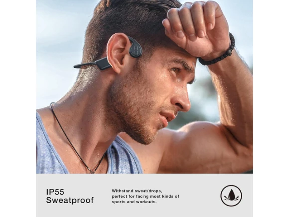 Bone-Conduction Headphones — Wireless Earbuds, Trisvision