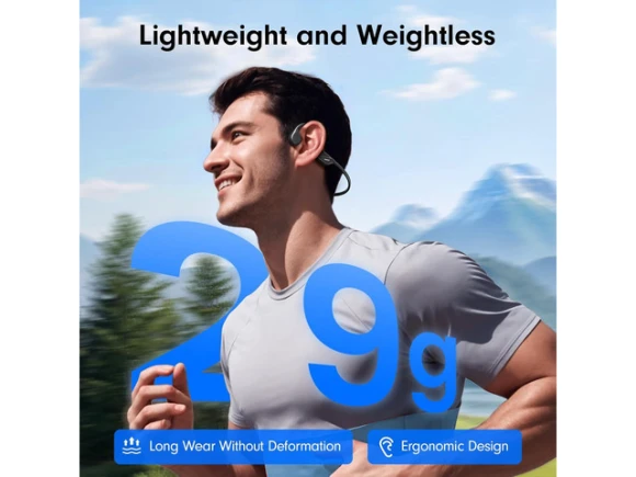 Bone Conduction Headphones — Wireless Earbuds, Trisvision