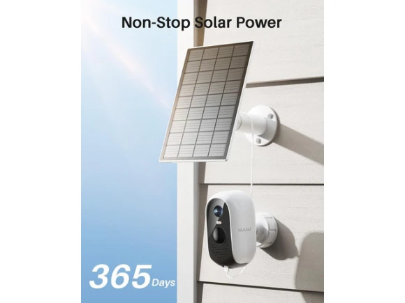 Solar Security Camera System, 2-Camera Kit — Security Camera, WUUK