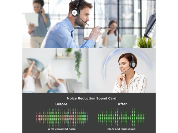 Wireless Headset — Wireless Earbuds, Trisvision