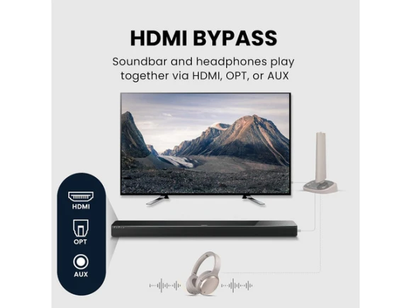 Wireless TV Headphones — Wireless Earbuds, Avantree