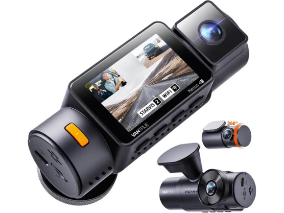 3-Channel Dash Cam — Dash Cam, VANTRUE