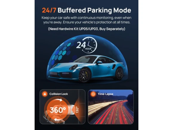 4K Dual Dash Cam — Dash Cam, 70mai
