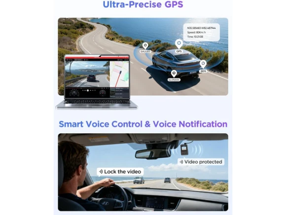 4K HDR Front Dash Camera — Dash Cam, VIOFO