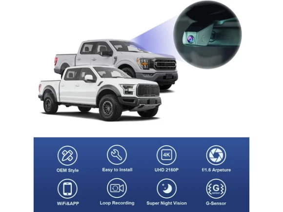 Dash Cam for Ford F150 & F250 — Dash Cam, Fitcamx