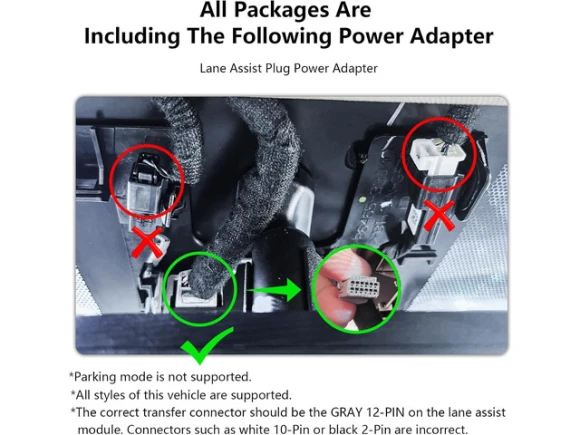 Dash Cam for Toyota Highlander and Highlander Hybrid, Gen4 UX70, 2020–2026 — Dash Cam, Trisvision