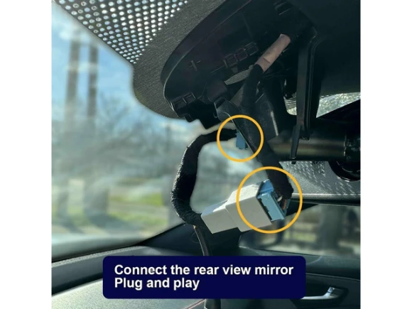 Dash Camera for Acura MDX, model years 2022, 2023, and 2024, Gen4, with auto dimming — Dash Cam, Fitcamx