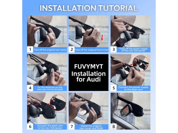 Dash Camera for Audi — Dash Cam, Trisvision