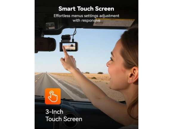 Dash Camera with 64GB Card — Dash Cam, WOLFBOX