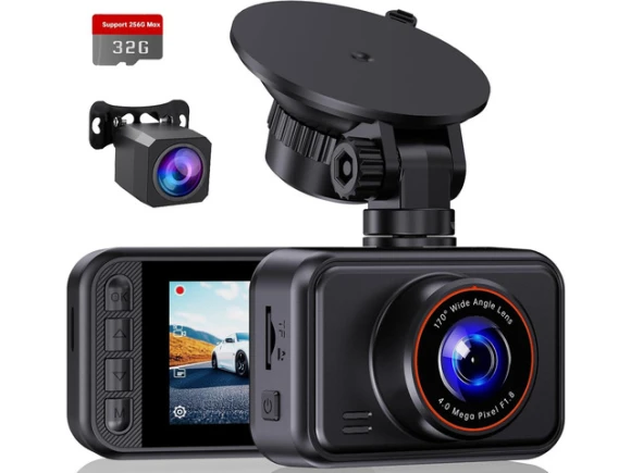 Dual Dash Camera — Dash Cam, Trisvision