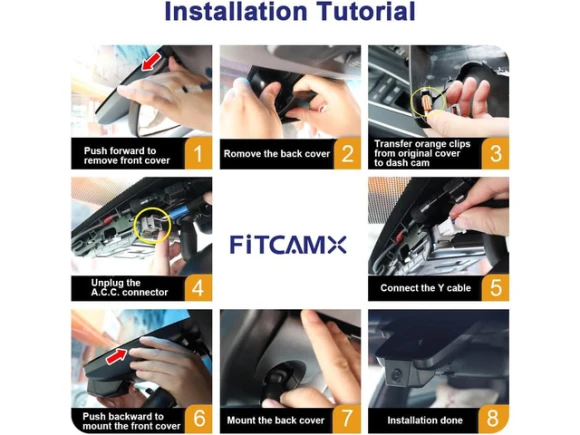 Lexus TX Dash Camera, 2024–2026 — Dash Cam, Fitcamx