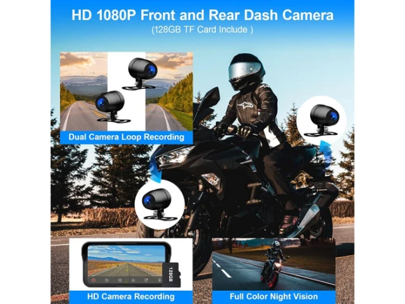 Motorcycle CarPlay and GPS Navigation System — Car Infotainment System, Trisvision