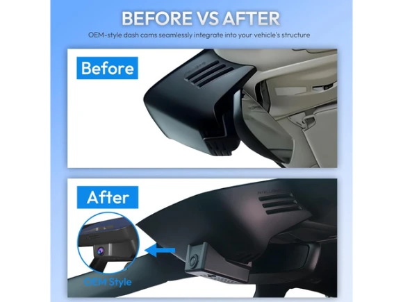 Single-channel 4K dash cam for Volvo XC90 2023–2026 — Dash Cam, Trisvision