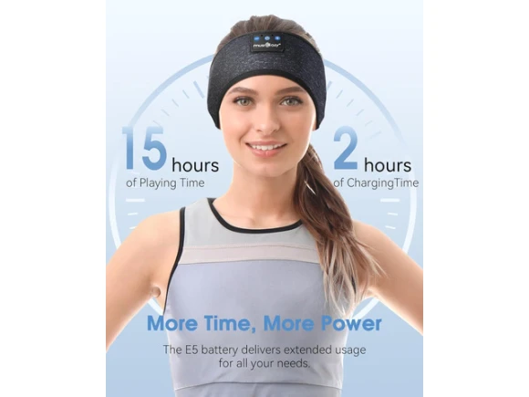 Sleep Headphone Headband — Wireless Earbuds, MUSICOZY