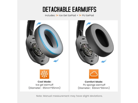 Trucker Bluetooth Headset — Wireless Earbuds, EKSA