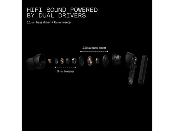 Wireless Earbuds, Light Grey — Wireless Earbuds, CMF