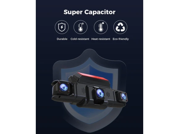 4-Channel Dash Camera — Dash Cam, Trisvision