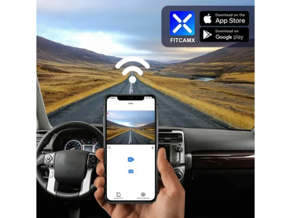 Dash Camera for Toyota 4Runner (2020–2024) — Dash Cam, Fitcamx