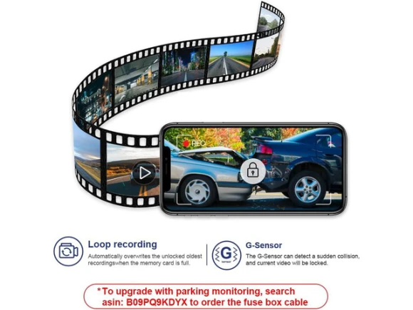 Dash Camera for Toyota 4Runner (2020–2024) — Dash Cam, Fitcamx