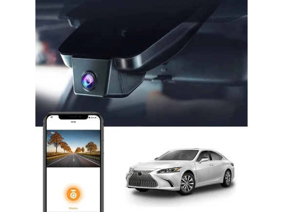 Dash Camera with 64GB Card for Lexus ES — Dash Cam, Fitcamx
