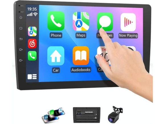 Double-DIN Car Stereo — Car Infotainment System, Trisvision