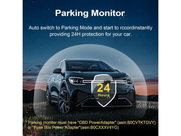 Front-and-Rear Dash Camera for Toyota Crown — Dash Cam, Trisvision