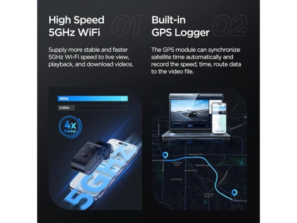 VS1 Mini Dash Camera — Dash Cam, VIOFO