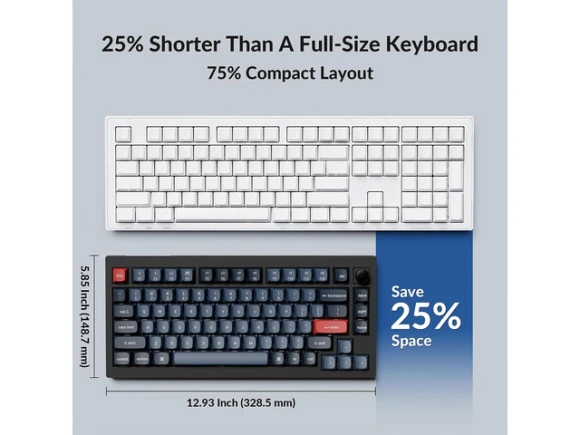 75% Mechanical Keyboard — Bluetooth Keyboard, Keychron